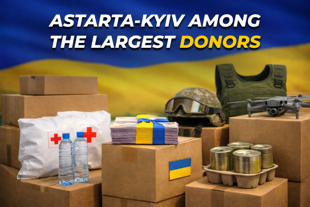 Astarta-Kyiv Among the Largest Donors - Ua Dairy