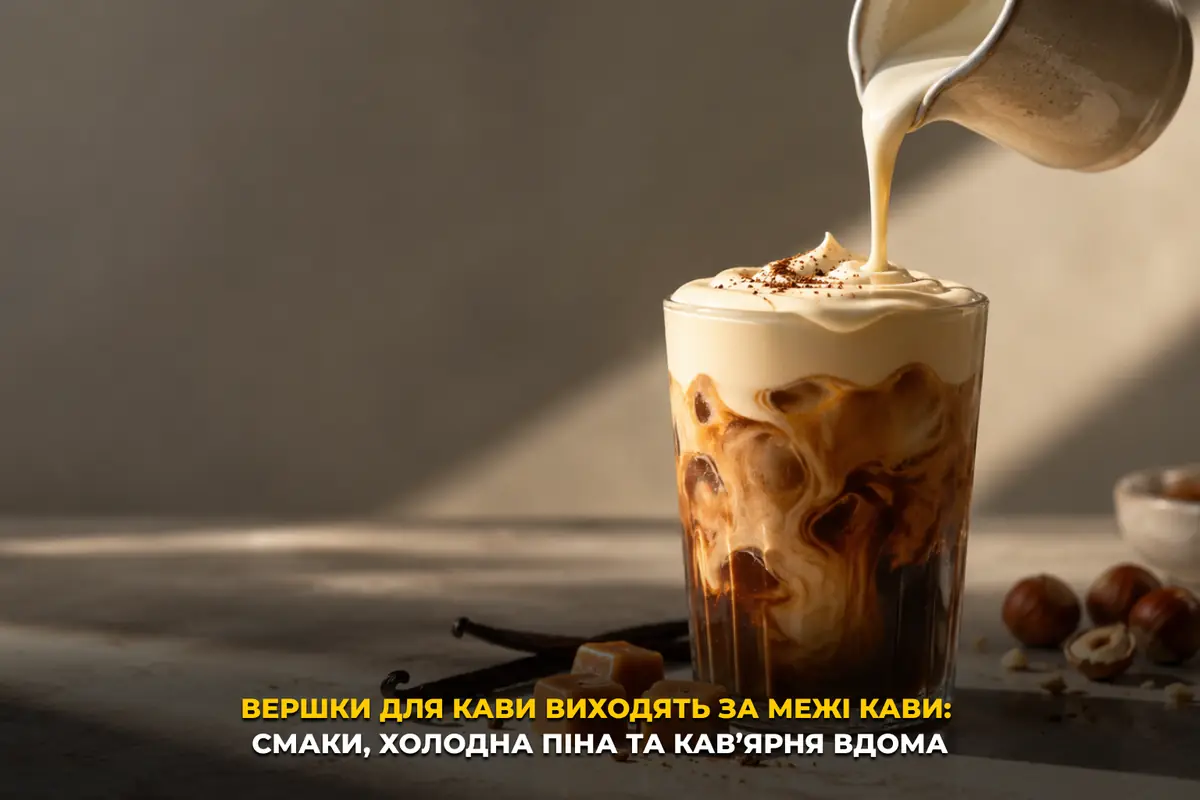 Вершки для кави виходять за межі кави: смаки, холодна піна та кав’ярня вдома