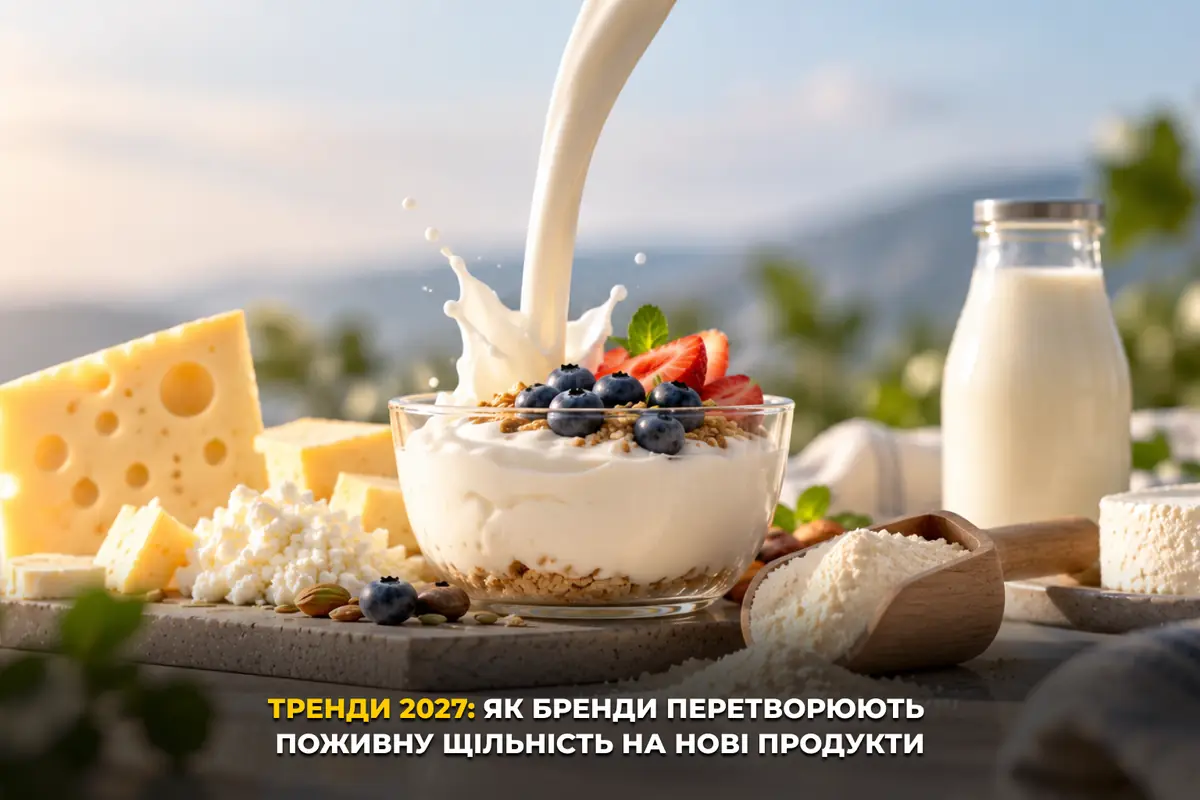 Тренди 2027: як бренди перетворюють поживну щільність на нові продукти