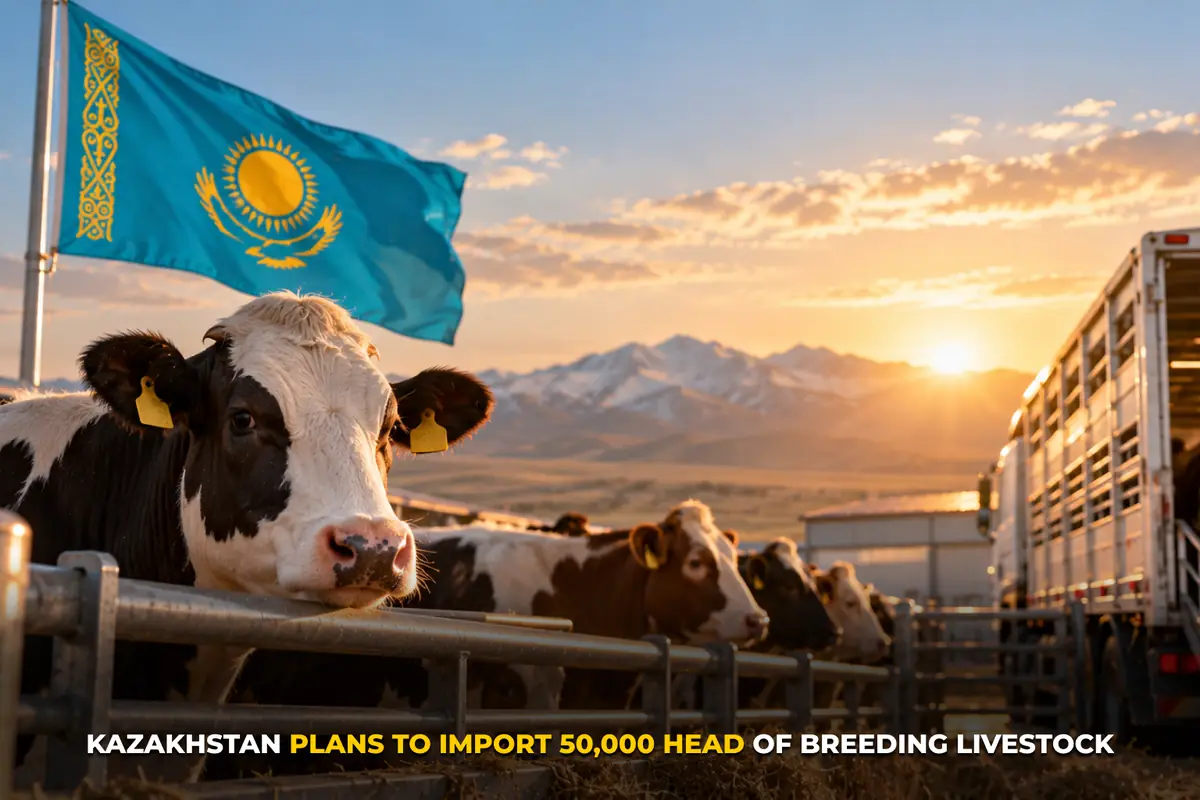 Kazakhstan plans to import 50,000 head of breeding livestock
