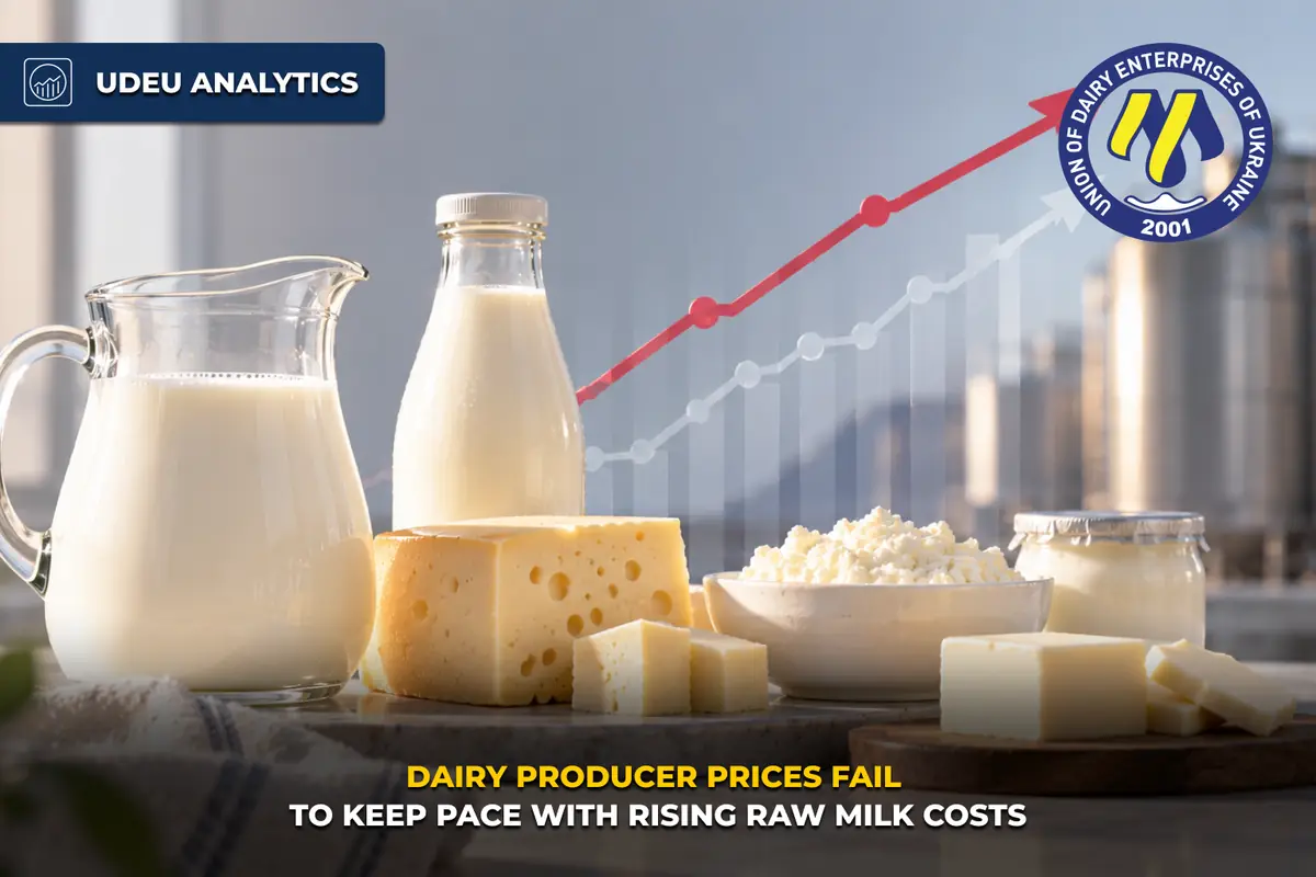 UDEU Analytics: dairy producer prices fail to keep pace with rising raw milk costs