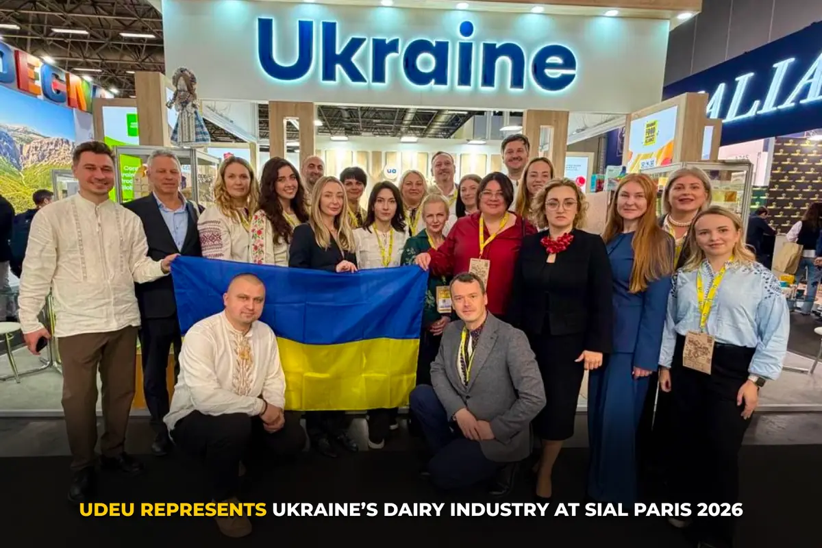 UDEU represents Ukraine’s dairy industry at SIAL Paris 2026