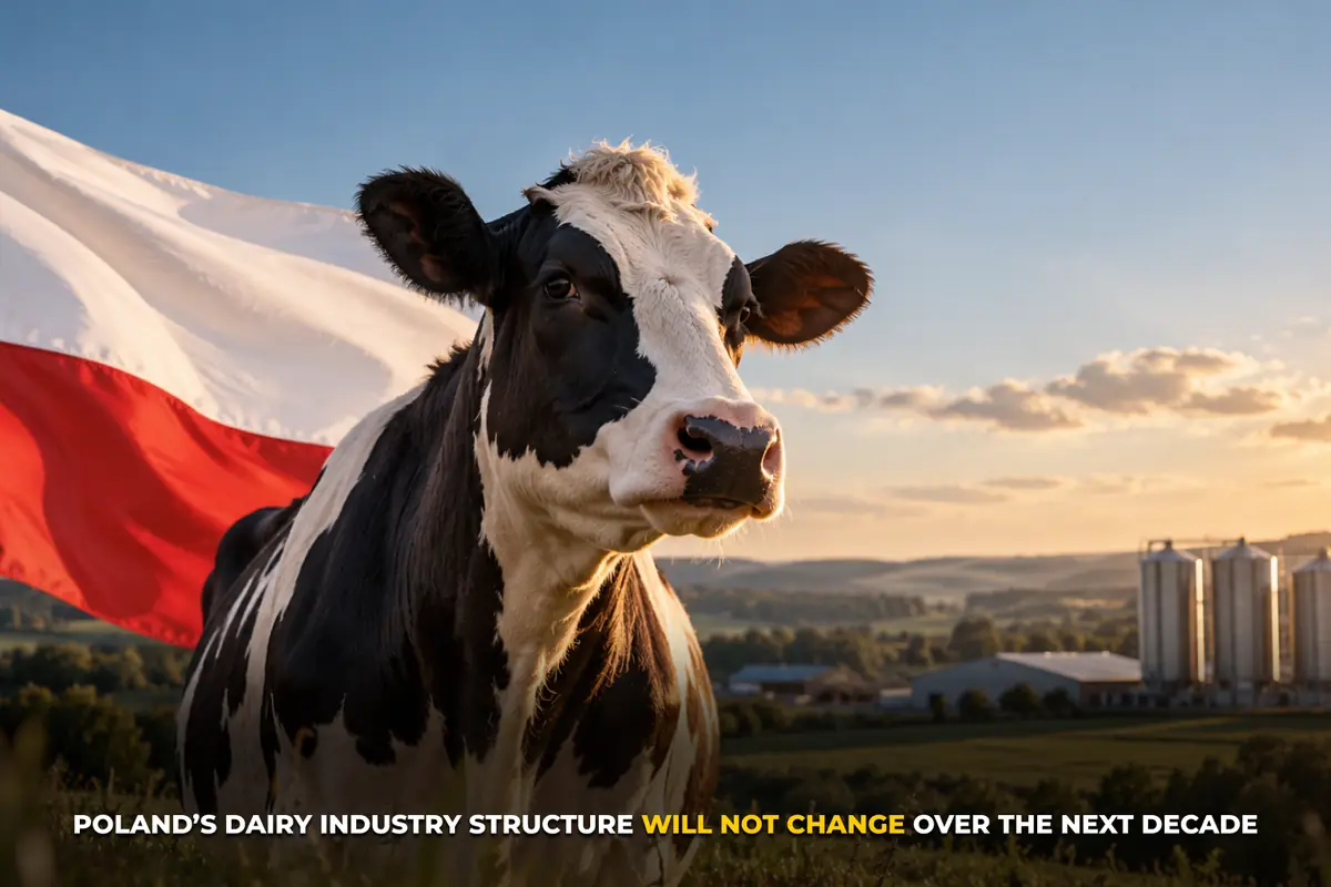 Poland’s dairy industry structure will not change over the next decade